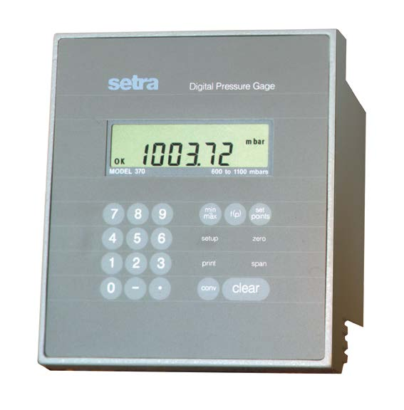 Setra 370 (G121657) Digital Pressure Gauge
