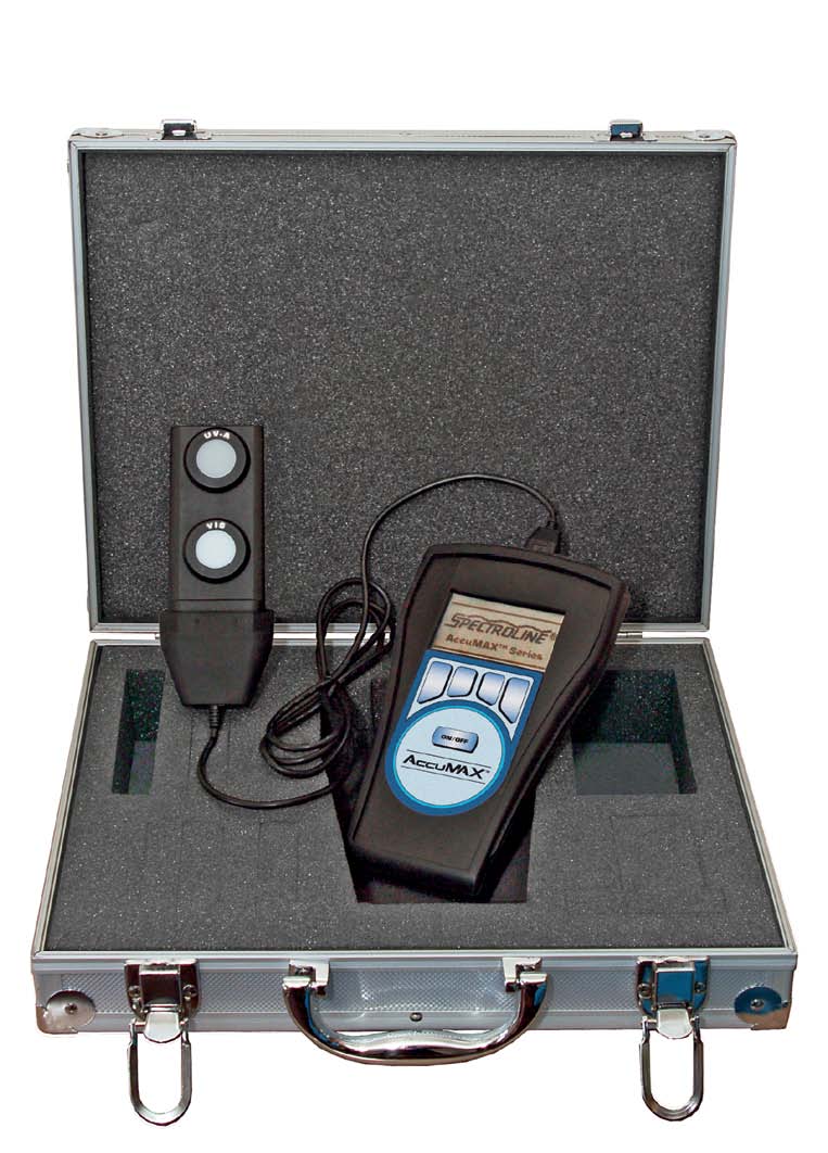 Spectroline XRP-3000 AccuMAX Advanced Digital Radiometer/Photometer Kit PN: XRP 3000