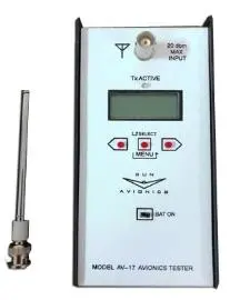 Sun Avionics AV-17 NAV/COMM/应答器/ADS-B/UAT 坡道测试仪