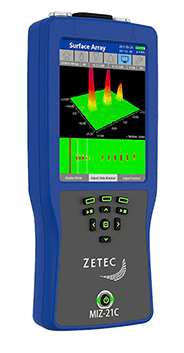 Zetec MIZ-21C-SF 手持式涡流检测仪 PN：111A901-00