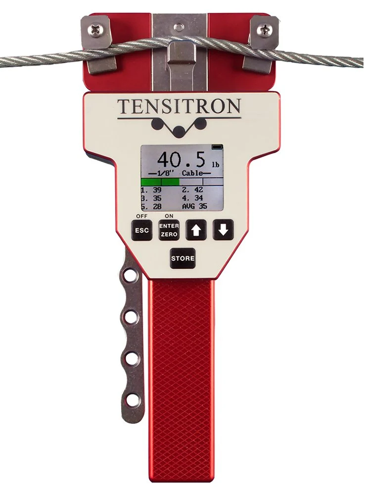 Tensitron ACX-250-1 数字飞机电缆张力计 1/16”、3/32”、1/8”、5/32”、3/16”